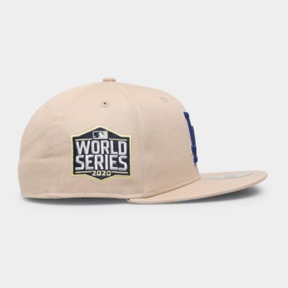 New Era Los Angeles Dodgers Tumbleweed World Series Fitted Hat - Picture 3 of 6